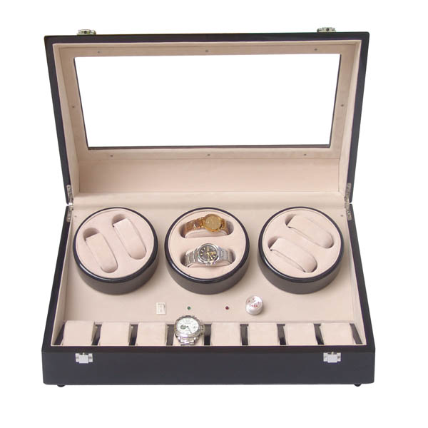 OEEA 6 Automatic watch winder with 8 watch box TWB206