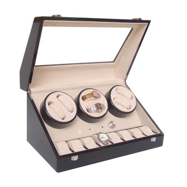OEEA Six Watch winder with 8 watch storage TWB206