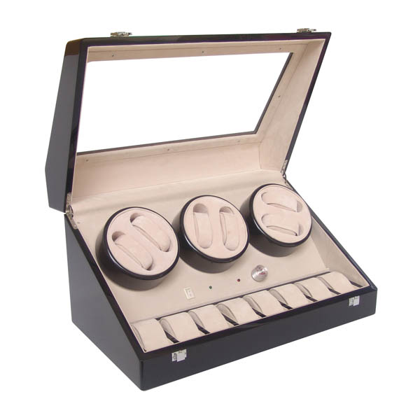 OEEA 6 Automatic watch winder with 8 watch box TWB206