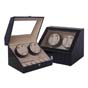 OEEA Quad watch winder with 6 watches case